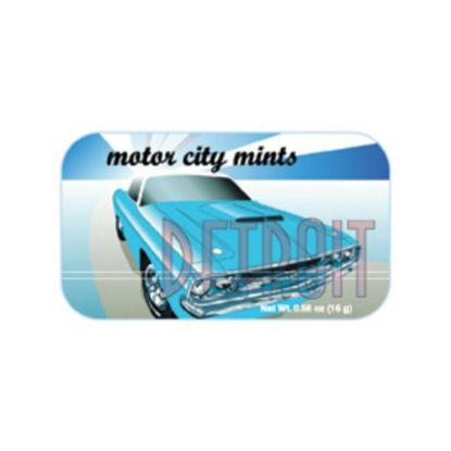 Picture of AmuseMints Destination Mint Candy, Detroit Motor City, 0.56 Oz, Pack Of 24