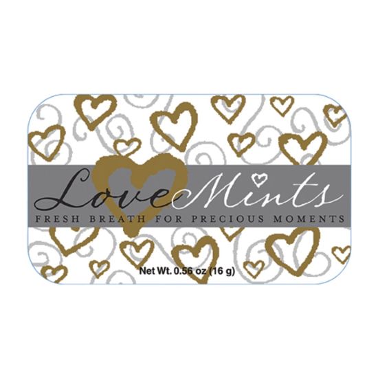 Picture of AmuseMints Sugar-Free Mints, Love, 0.56 Oz, Pack Of 24