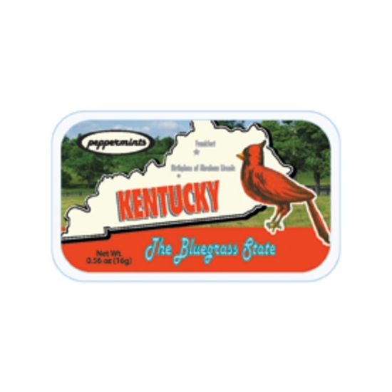 Picture of AmuseMints Destination Mint Candy, Kentucky State Map, 0.56 Oz, Pack Of 24