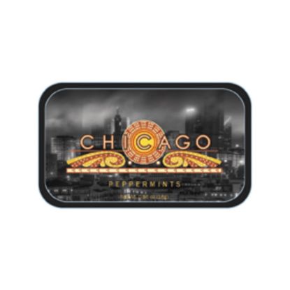 Picture of AmuseMints Destination Mint Candy, Chicago Theater, 0.56 Oz, Pack Of 24