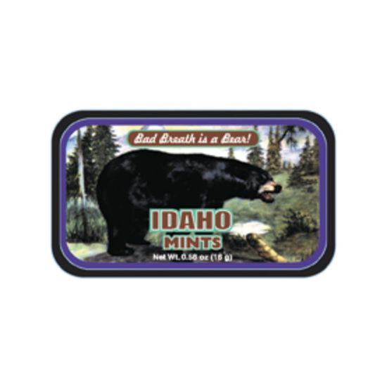 Picture of AmuseMints Destination Mint Candy, Idaho Black Bear, 0.56 Oz, Pack Of 24