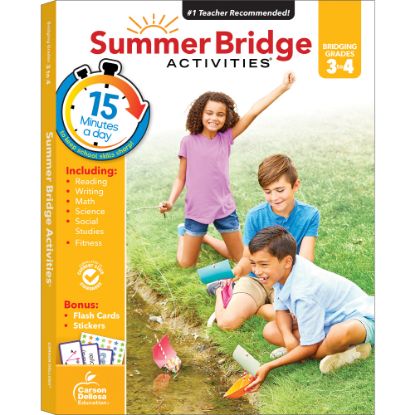 Picture of Carson-Dellosa Summer Bridge Activities Workbook, 3rd Edition, Grades 3-4