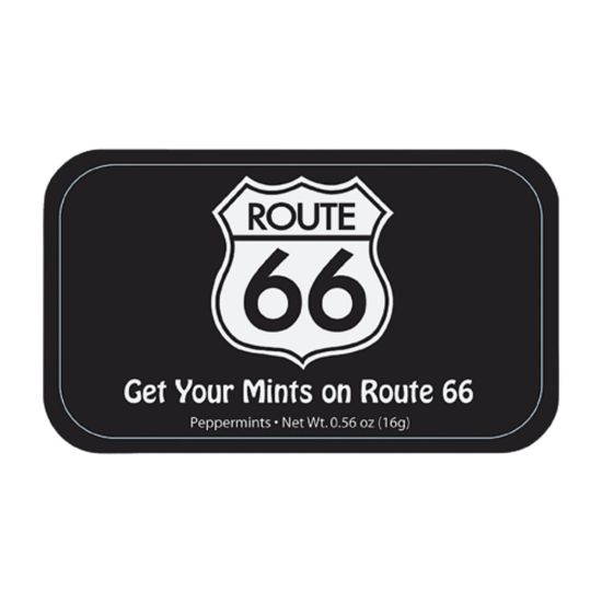 Picture of AmuseMints Destination Mint Candy, Route 66, 0.56 Oz, Pack Of 24