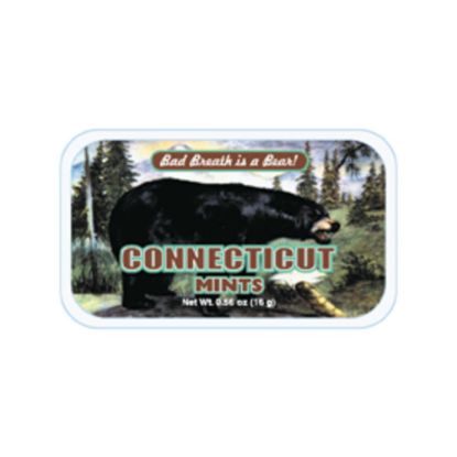 Picture of AmuseMints Destination Mint Candy, CT Black Bear, 0.56 Oz, Pack Of 24