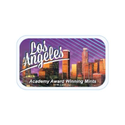 Picture of AmuseMints Destination Mint Candy, Los Angeles Skyline, 0.56 Oz, Pack Of 24