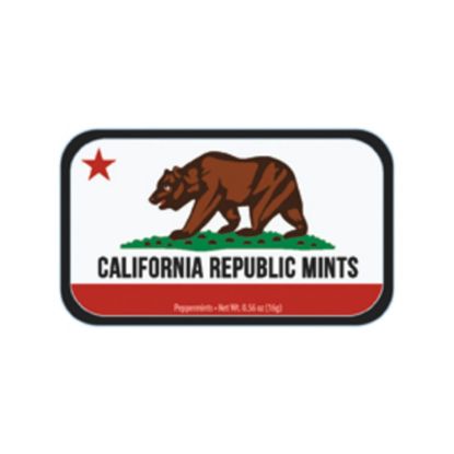 Picture of AmuseMints Destination Mint Candy, California Republic Bear, 0.56 Oz, Pack Of 24