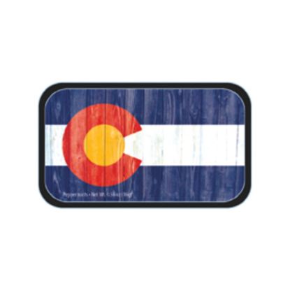 Picture of AmuseMints Destination Mint Candy, Colorado Vintage Flag, 0.56 Oz, Pack Of 24