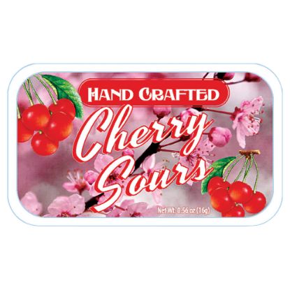 Picture of AmuseMints Fruit Sours, Cherry, 0.56 Oz, Pack Of 24