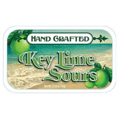 Picture of AmuseMints Fruit Sours, Key Lime, 0.56 Oz, Pack Of 24