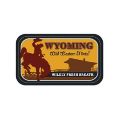 Picture of AmuseMints Destination Mint Candy, WY Wild Western, 0.56 Oz, Pack Of 24