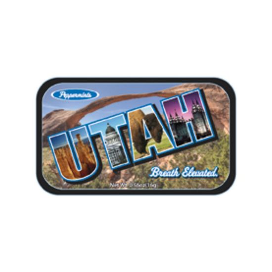 Picture of AmuseMints Destination Mint Candy, Utah State, 0.56 Oz, Pack Of 24