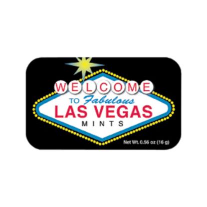 Picture of AmuseMints Destination Mint Candy, Las Vegas Welcome Cinnamon, 0.56 Oz, Pack Of 24