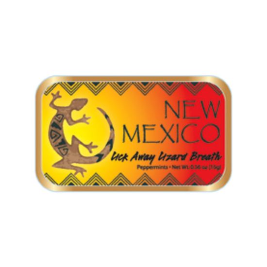 Picture of AmuseMints Destination Mint Candy, New Mexico Lizard, 0.56 Oz , Pack Of 24