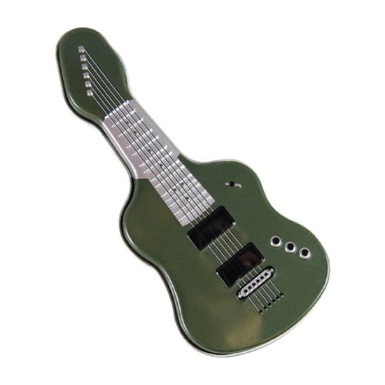 Picture of AmuseMints Sugar-Free Mints, Electric Guitar Tin, Green, Pack Of 24