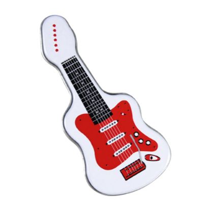 Picture of AmuseMints Sugar-Free Mints, Electric Guitar Tin, White/Red, Pack Of 24