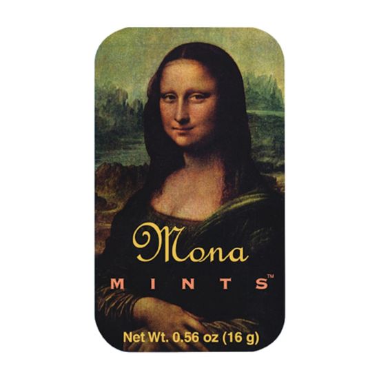 Picture of AmuseMints Sugar-Free Mints, Mona, 0.56 Oz, Pack Of 24