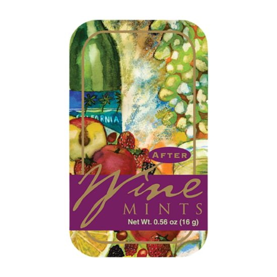 Picture of AmuseMints Sugar-Free Mints, Wine Mints, 0.56 Oz, Pack Of 24