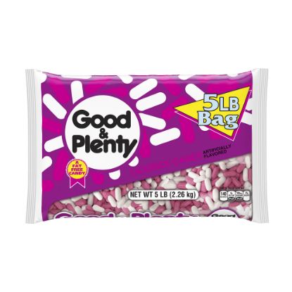 Picture of Good & Plenty Licorice, 5-Lb Bag