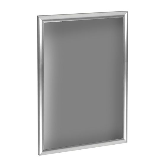 Picture of Azar Displays Steel Vertical/Horizontal Snap Frames, 11in x 17in, Silver, Pack Of 10