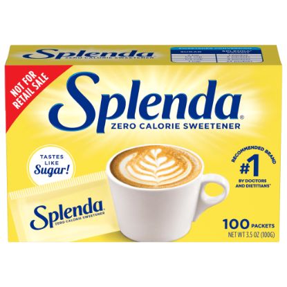 Picture of Sweetener Packets, Splenda, Box Of 100 Packets