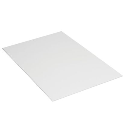 Picture of Partners Brand Plastic Corrugated Sheets, 48in x 96in, White, Pack Of 10