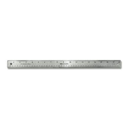 Picture of Westcott Stainless Steel Ruler, 18in/45cm