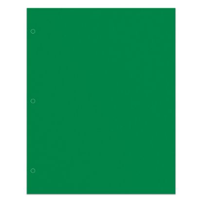 Picture of Office Depot Brand 2-Pocket School-Grade Paper Folder, Letter Size, Green