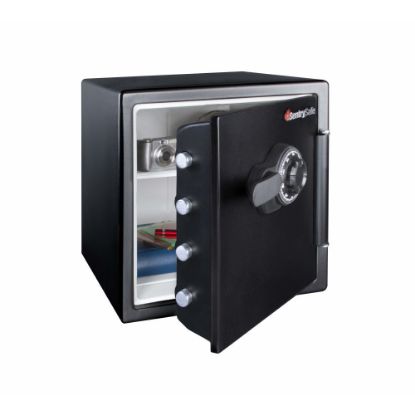 Picture of SentrySafe Fire-Safe Combination Safe, 1.23 Cu. Ft., Black