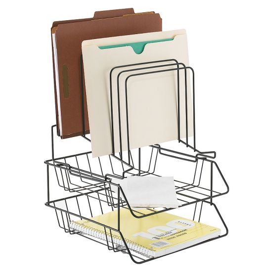 Picture of Brenton Studio Wire Step Sort-A-File Center, Black