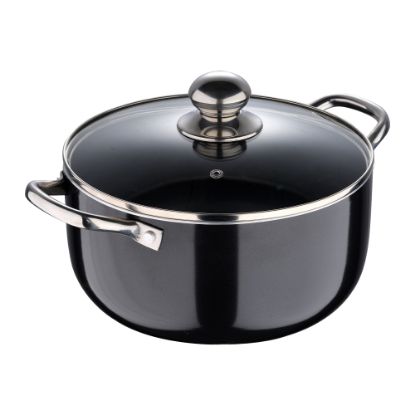 Picture of Bergner 7.3-Quart Aluminum Non-Stick Dutch Oven, Black