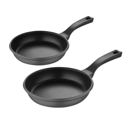 Picture of Bergner 2-Piece Fry Pan Set, Retro Gray