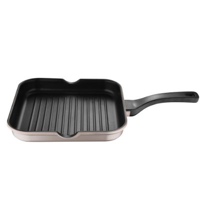 Picture of Bergner Aluminum Grill Pan, 11in, Champagne