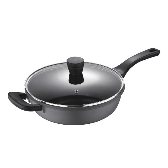 Picture of Bergner Covered Saute Pan, 11in, 4 Qt, Retro Gray