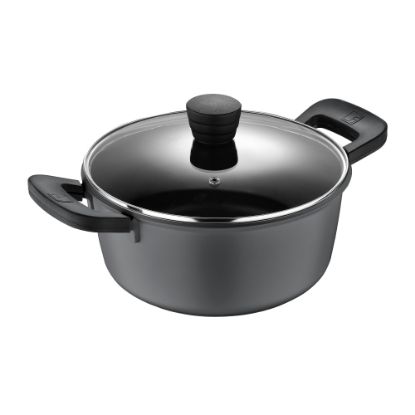 Picture of Bergner 4.5-Quart Aluminum Dutch Oven, Retro Gray