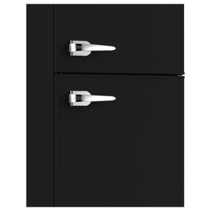 Picture of Avanti Retro Compact Refrigerator, 2-Door, 3 Cu Ft, 34-1/2inH x 19-1/2inW x 21inD, Black