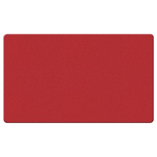 Picture of Ghent Fabric Bulletin Board With Wrapped Edges, 18in x 24in, Red