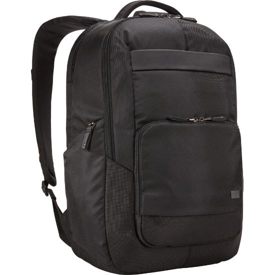 Picture of Case Logic Notion Carrying Case Backpack for 15.6in Notebook - Black - Impact Resistant - Shoulder Strap, Handle, Luggage Strap - 18.9in Height x 11.8in Width x 7.9in Depth - 6.60 gal Volume Capacity