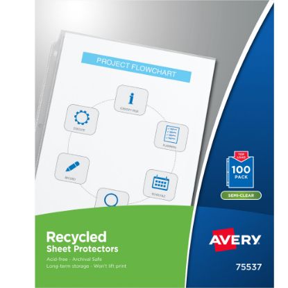 Picture of Avery Economy-Weight Sheet Protectors, Box Of 100