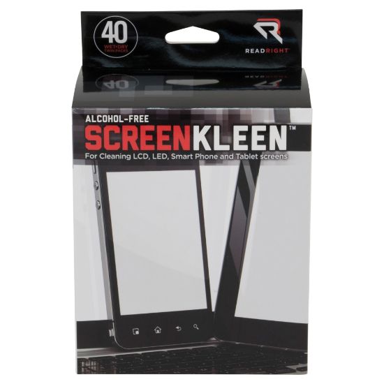 Picture of Advantus Screen Kleen Cleaning Wipes, Pack Of 40