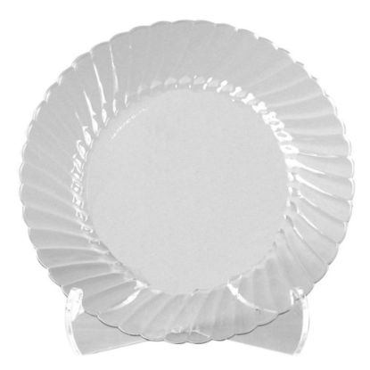 Picture of Classicware Clear Plastic Plates, 9in, Pack Of 180