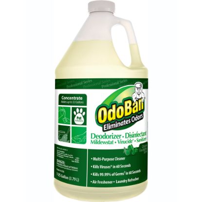 Picture of OdoBan Professional Series Odor Eliminator Disinfectant Concentrate, Eucalyptus Scent, 1 Gallon Bottle