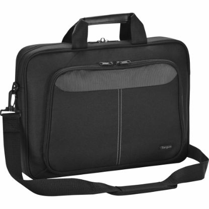 Picture of Targus Intellect Carrying Case With 15.6in Laptop Pocket, Black