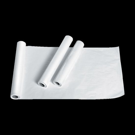 Picture of Medline Deluxe Smooth Exam Table Paper, 21in x 125ft, Crepe, Carton Of 12 Rolls