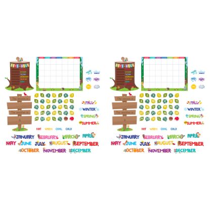 Picture of Creative Teaching Press Calendar Bulletin Board Sets, Woodland Friends, Pack Of 2 Sets