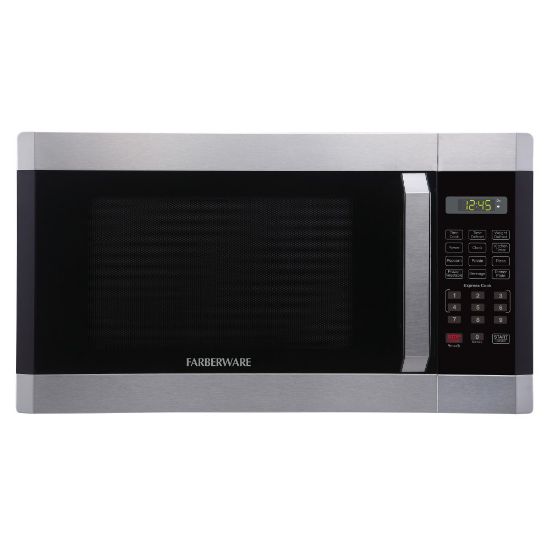 Picture of Farberware Professional FMO16AHTBKC 1.6 Cu. Ft. Microwave Oven, Silver