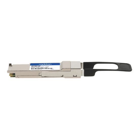 Picture of AddOn IBM 49Y7884 Compatible QSFP+ Transceiver - QSFP+ transceiver module (equivalent to: IBM 49Y7884, IBM BN-CKM-QP-SR4) - 40GbE - 40GBASE-SR - MPO multi-mode - up to 492 ft - 850 nm