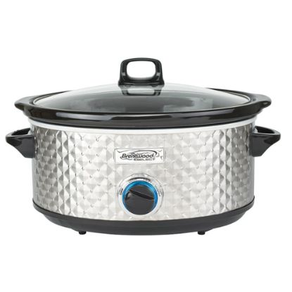 Picture of Brentwood Select 7-Quart Slow Cooker, Silver