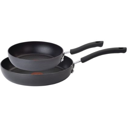 Picture of T-Fal Ultimate 2-Piece Aluminum Non-Stick Fry Pan Set, Gray