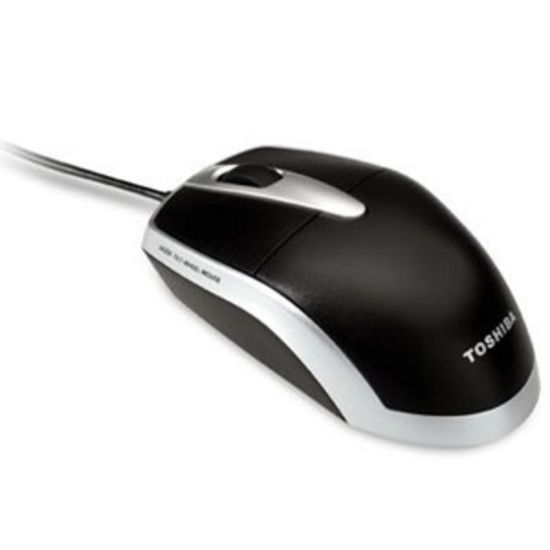 Picture of Toshiba USB Laser Mouse - Laser - USB - Silver