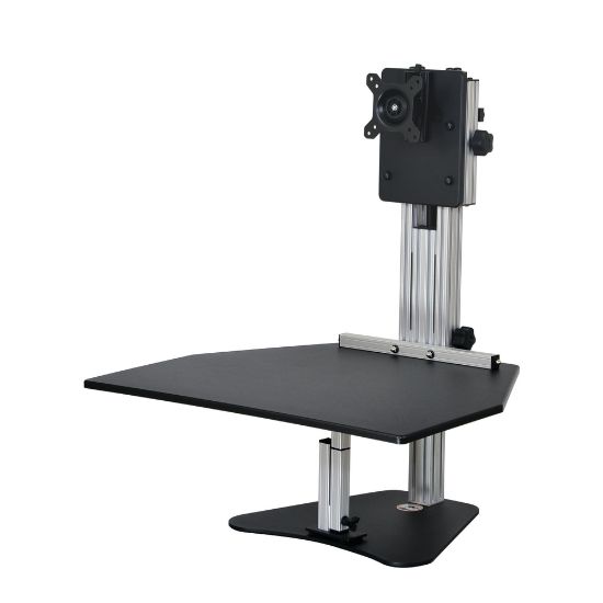 Picture of Ergo Desktop Kangaroo Pro 28inW Adjustable Height Desk Converter, Black